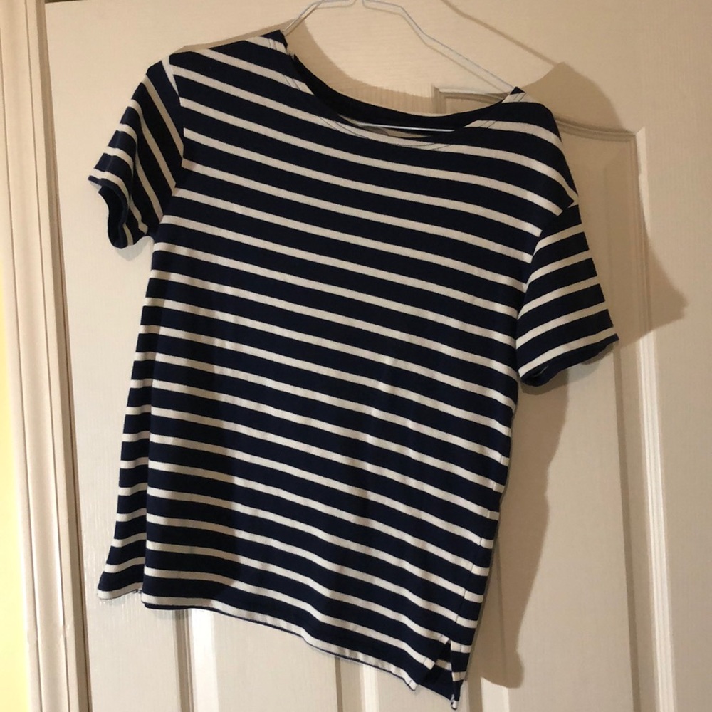 Ply navy stripped shirt